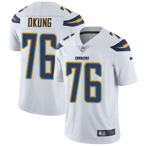Nike Men & Women & Youth Chargers 76 Russell Okung White NFL Vapor Untouchable Limited Jersey,We sell and wholesale Nike Men & Women & Youth Chargers 76 Russell Okung White NFL Vapor Untouchable Limited Jersey on line form chian!